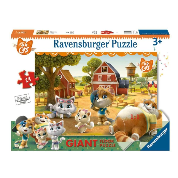 RAVENSBURGER FLOOR PUZZLE 24 pcs 44 CATS