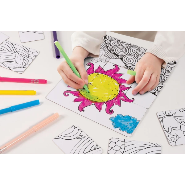 AS ART MARKERS FANTASY FOR AGES 3+