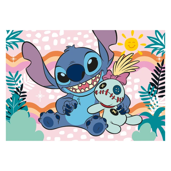 CLEMENTONI ΠΑΙΔΙΚΟ ΠΑΖΛ SUPER COLOR 60 ΤΜΧ STITCH