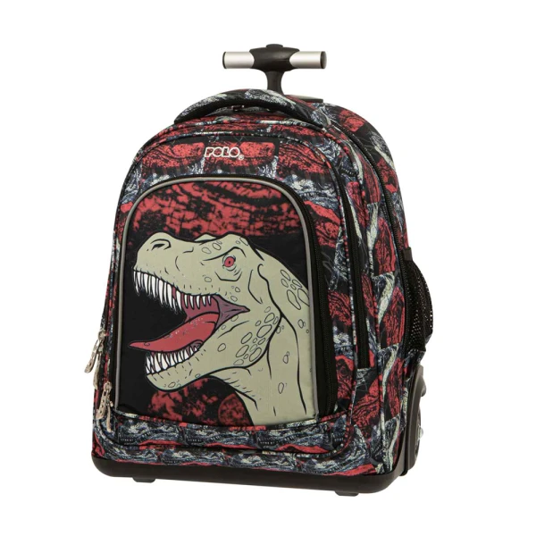 POLO ΣΑΚΙΔΙΟ TROLLEY 2023 ROLLING DINOSAUR