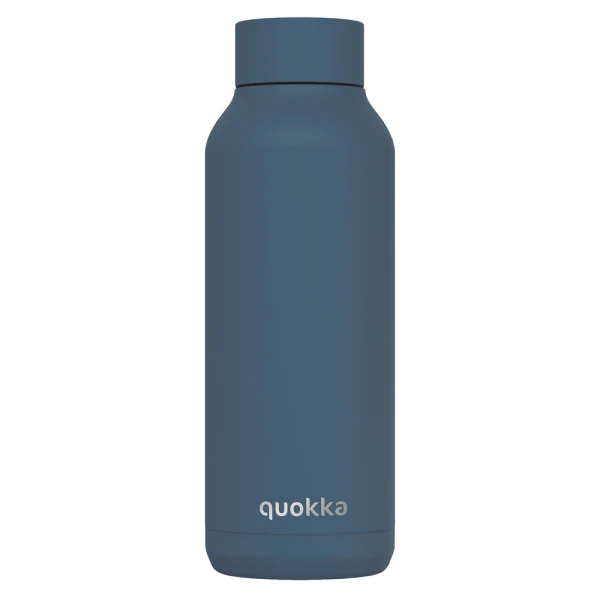 QUOKKA THERMAL STAINLESS STEEL BOTTLE SOLID 510ml - STONE BLUE