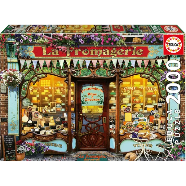 EDUCA PUZZLE 2000 pcs CHEESE SHOP