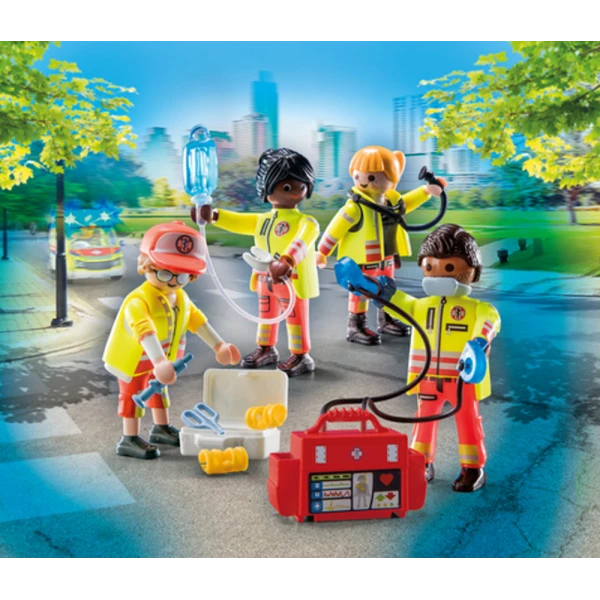 PLAYMOBIL CITY LIFE ΟΜΑΔΑ ΔΙΑΣΩΣΗΣ