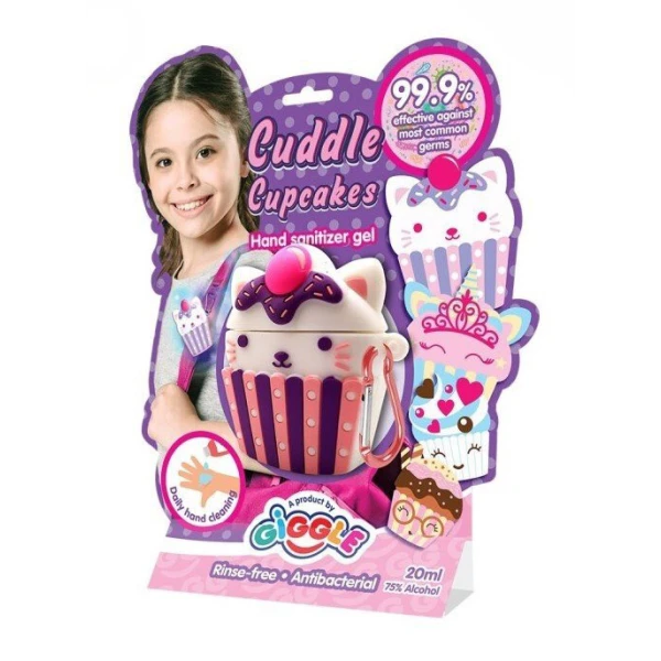 CHILDREN\'S CASE FOR ANTI-BACTERIAL GEL - SEVERAL DESIGNS