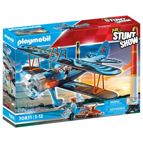 PLAYMOBIL AIR STUNT SHOW ΔΙΠΛΑΝΟ ΦΟΙΝΙΚΑΣ