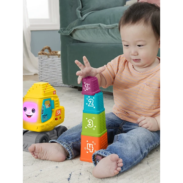 FISHER PRICE ΕΚΠΑΙΔΕΥΤΙΚΟΣ ΓΕΡΑΝΟΣ ΜΕ ΚΥΒΟΥΣ