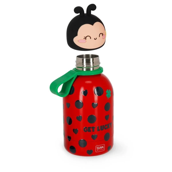 LEGAMI KIDS STAINLEES STEEL BOTTLE HOT & COLD BFF - LADYBUG