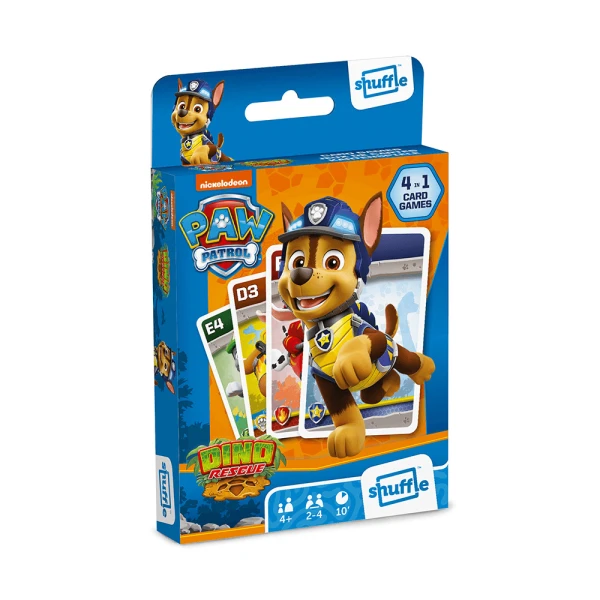 CARDS BOARD GAME SHUFFLE FUN - PAW PATROL RANGE