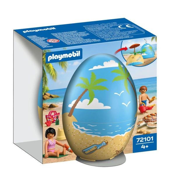 PLAYMOBIL PLAY EGG BEACH VACATION