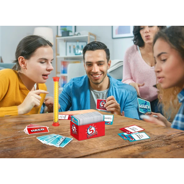 AS GAMES BOARD GAME 5 SECONDS FOR AGES 12+ AND 3-10 PLAYERS