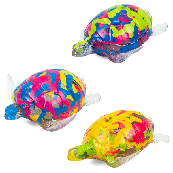 KEYCRAFT INKERZ SQUISHY TURTLE - 3 COLORS