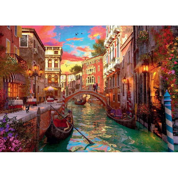RAVENSBURGER ΠΑΖΛ 1000 τεμ. ΡΟΜΑΝΤΙΚΗ ΒΕΝΕΤΙΑ