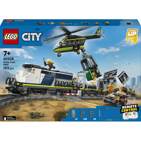 LEGO® CITY ΛΗΣΤΕΙΑ ΑΣΤΥΝΟΜΙΚΟΥ ΤΡΕΝΟΥ