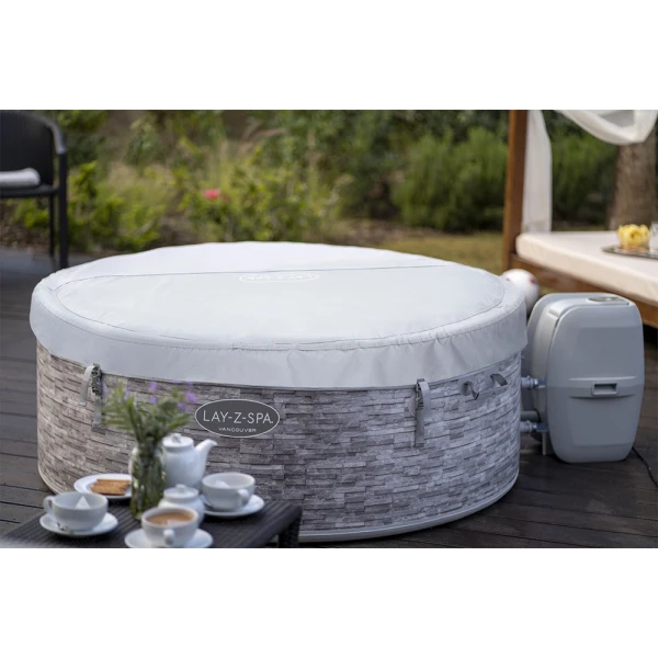 BESTWAY ΣΕΤ ΣΠΑ LAY-Z-SPA 155x60 εκ. VANCOUVER AIRJET PLUS