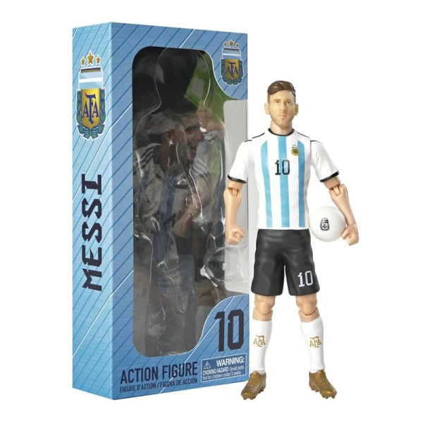 COLLECTIBLE ACTION FIGURE 20 cm ARGENTINA SOCCER - LIONEL MESSI