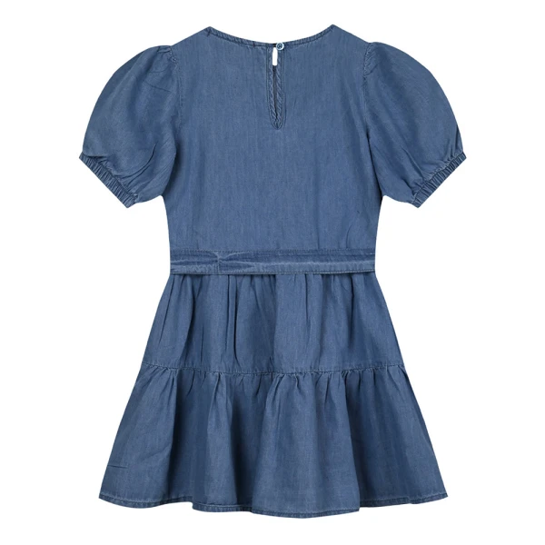 ENERGIERS GIRL\'S DRESS BLUE DENIM