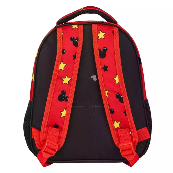 MUST TEAM PRESCHOOL BACKPACK 27X10X31 cm WITH 2 COMPARTMENTS - MICKEY RED