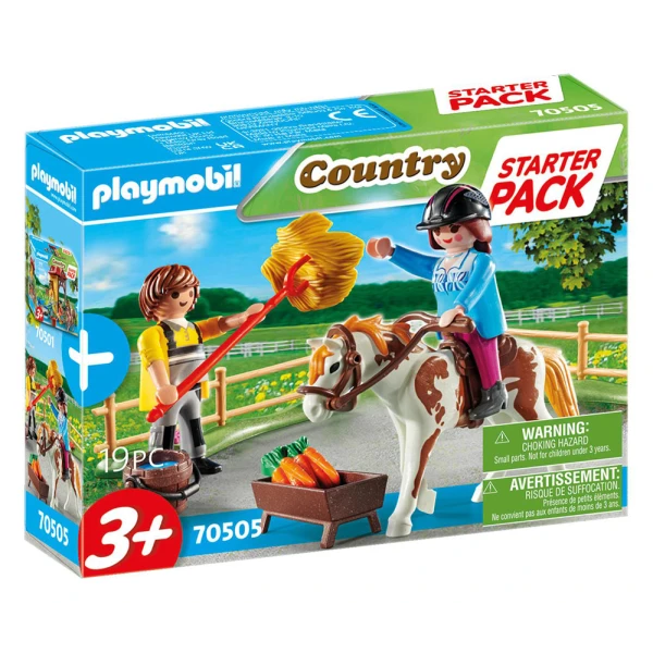PLAYMOBIL COUNTRY STARTER PACK HORSEBACK RIDING