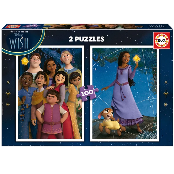EDUCA ΠΑΖΛ 2X100 τεμ. DISNEY WISH