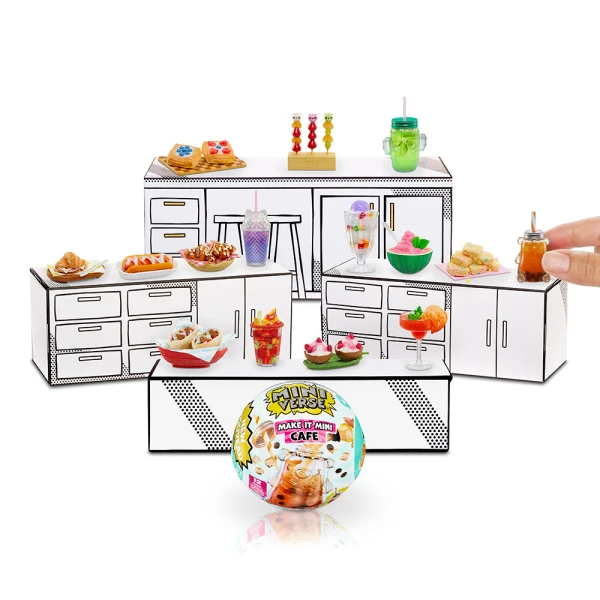 MINIVERSE FOOD MAKE IT MINI CAFE ΣΕΙΡΑ 4
