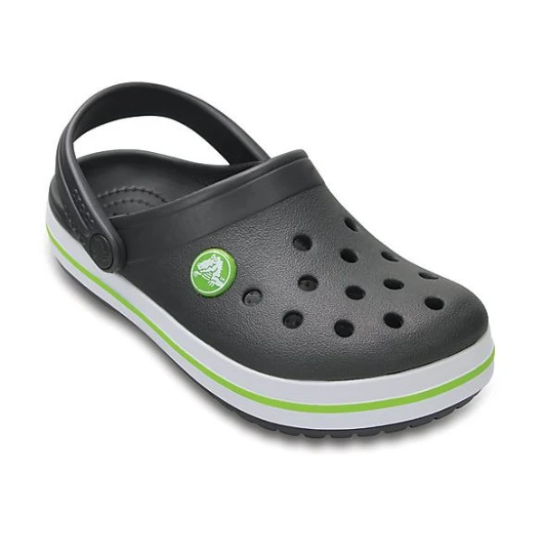 CROCS CROCBAND CLOG K GRAPHITE/VOLT GREEN