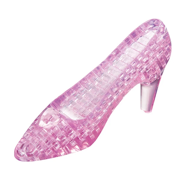 CRYSTAL PUZZLES 3D PUZZLE 44 pcs PINK SHOE