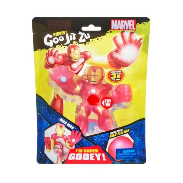 GOO JIT ZU MARVEL SINGLE FIG PACK - 3 ΣΧΕΔΙΑ