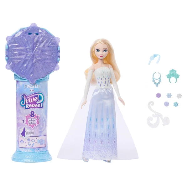 DISNEY FROZEN ΚΟΥΚΛΑ ΕΛΣΑ ΜΕ ΚΟΣΜΗΜΑΤΟΘΗΚΗ
