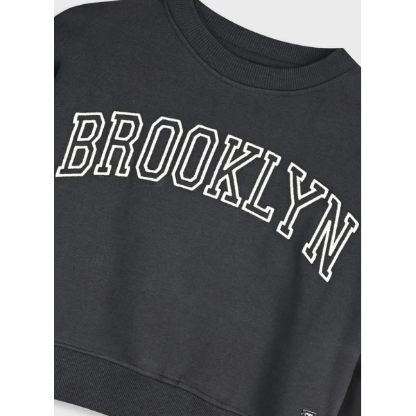 ENERGIERS BLOUSE GIRL CHARCOAL