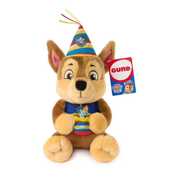 GUND PLUSH 24 cm PAW PATROL BORTHDAY WITH CHASE