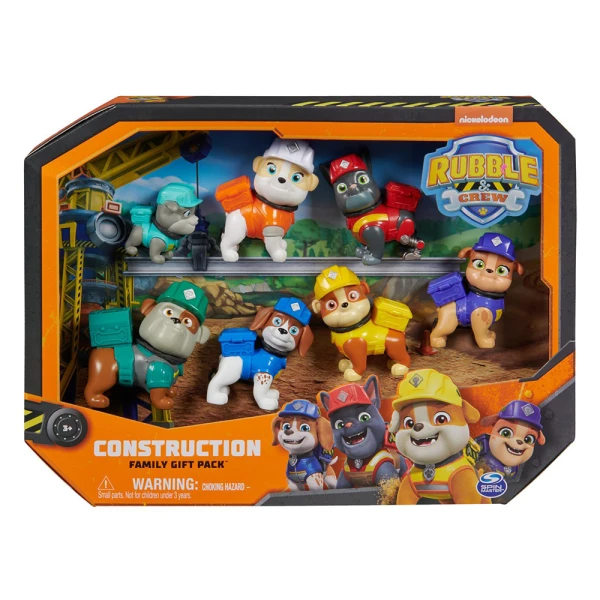 PAW PATROL RUBBLE & CREW ΣΕΤ ΔΩΡΟΥ ΟΛΟΙ ΟΙ ΗΡΩΕΣ