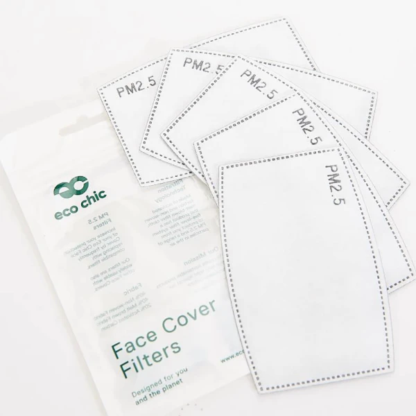 ECO CHIC 5 FILTERS SET FOR ECO CHIC MASKS