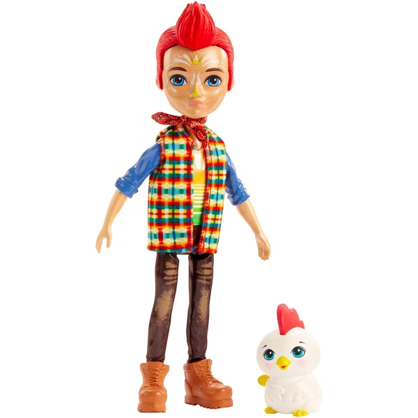 ENCHANTIMALS DOLL & PET FRIEND ROOSTER & CLUCK