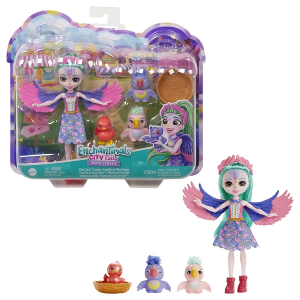 ENCHANTIMALS CITY TAILS ΟΙΚΟΓΕΝΕΙΑ ΣΠΙΝΩΝ