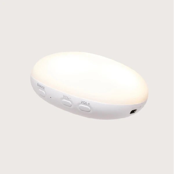 MOONIE 2.0 SLEEP AID ORGANIC HUMMING BEAR WITH A LAMP CAPPUCCINO