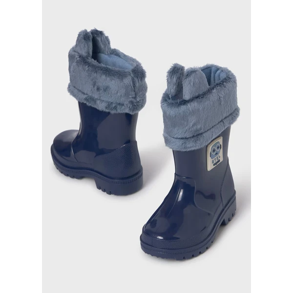 MAYORAL RAIN BOOTS LINED BLUE
