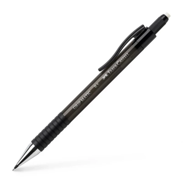 FABER-CASTELL ΜΗΧΑΝΙΚΟ ΜΟΛΥΒΙ GRIPMATIC 0.5mm ΜΑΥΡΟ