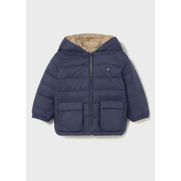 MAYORAL JACKET SOFT REVERSIBLE BLUE 