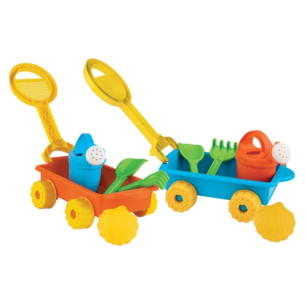 SMALL TROLLEY WITH HANDLE AND ACCESSORIES - 2 COLORS