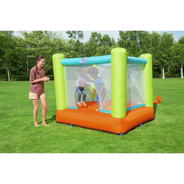 BESTWAY H2OGO! ΦΟΥΣΚΩΤΟ ΤΡΑΜΠΟΛΙΝΟ 194X175X170 εκ. JUMP AND SOAR