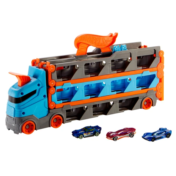 HOT WHEELS SPEEDWAY HAULER 2 IN 1