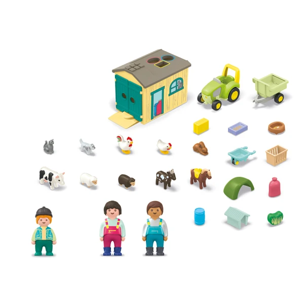 PLAYMOBIL JUNIOR FARM ADVENTURE 