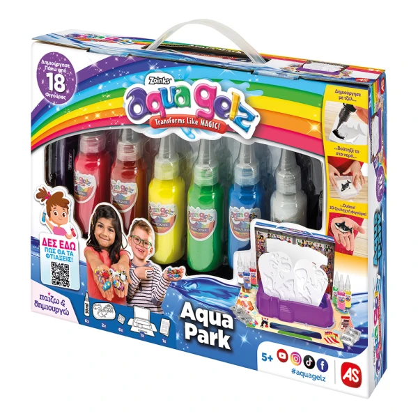 AS AQUA GELZ SQUISHY FIGURES WORKSHOP AQUA PARK