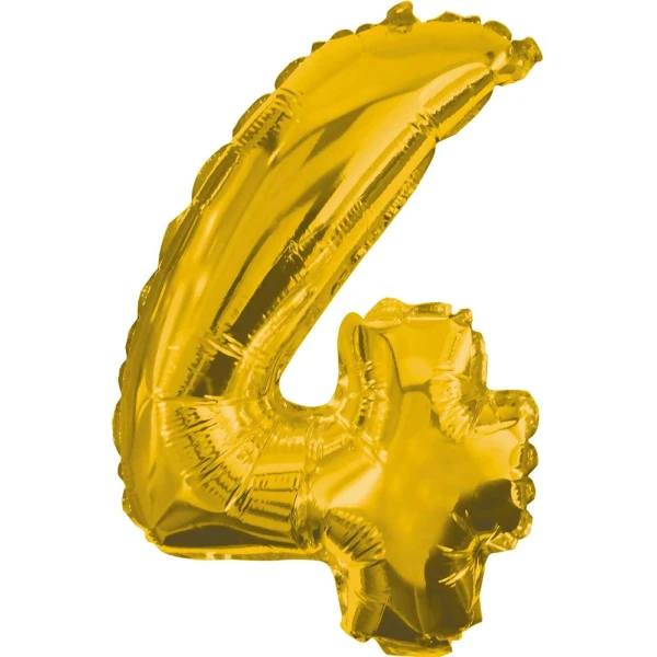 ΜΠΑΛΟΝΙ ΧΡΥΣΟ FOIL 10 cm No 4