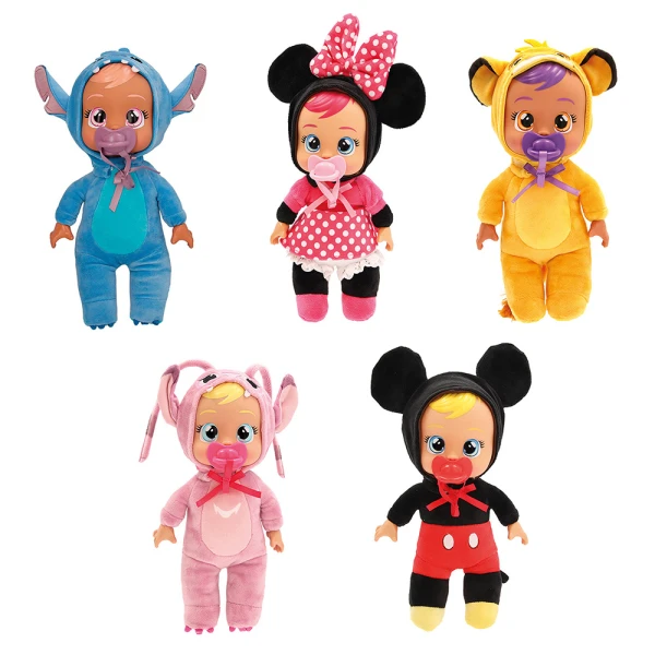 CRY BABIES TINY CUDDLES DISNEY INTERACTIVE BABY DOLL CRIES REAL TEARS - 5 DESIGNS