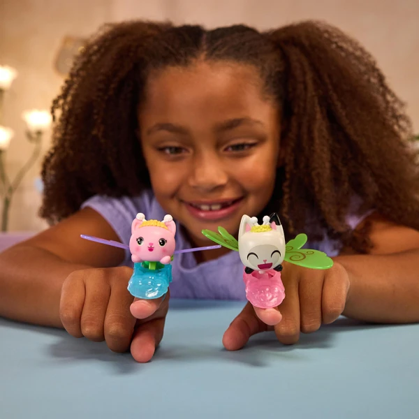 GABBY\'S DOLLHOUSE FAIRYLANDIA ΝΕΡΑΪΔΕΝΙΑ ΔΑΚΤΥΛΙΔΙΑ - 4 ΣΧΕΔΙΑ