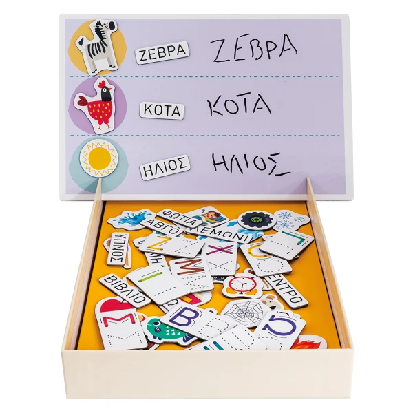 HAPPIHOBBI LEARN TO WRITE 72 EDUCATIONAL PAPER MAGNETS FOR AGES 5+