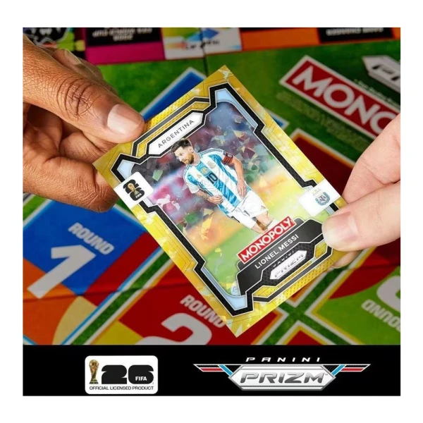 BOARD GAME MONOPOLY PANINI FIFA EDITION - PRIZM FIFA WORLD CUP EDITION CORE GAME