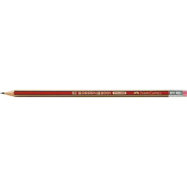 FABER-CASTELL ΜΟΛΥΒΙ DESSIN ΜΕ ΓΟΜΑ ΗΒ