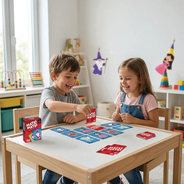 AS GAMES ΠΑΙΧΝΙΔΙΑ ΜΕ ΚΑΡΤΕΣ KIDDY CARDS ΓΙΑ 18+ ΜΗΝΩΝ - 4 ΣΧΕΔΙΑ